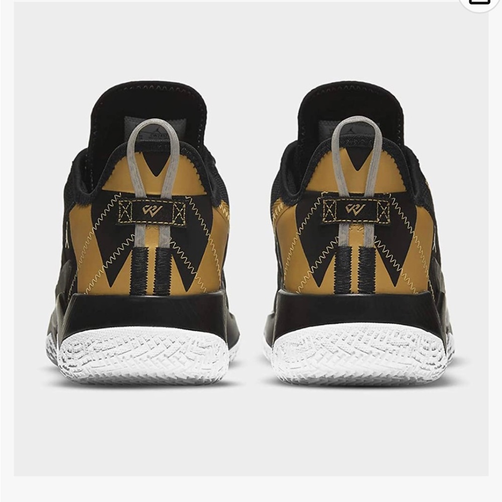 Jordan Westbrook One Take II size 4.5 Y gold and black - Picture 7 of 12